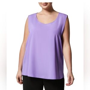Koret Lavender Sleeveless Tank Top